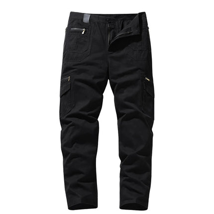 Cargo Pants Cotton Tactical Casual Pants Men Multi-Pockets Casual Pants Traninig Work Trousers For Man 2024 Plus Size 5XL