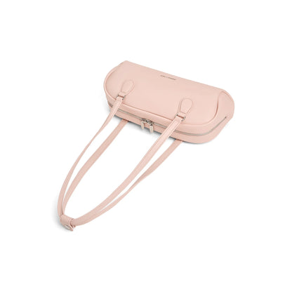 CHARLES&KEITH PU Baguette Bag Shoulder Bag Medium Women's Light Pink/Multi Composite Color CK2-30782751