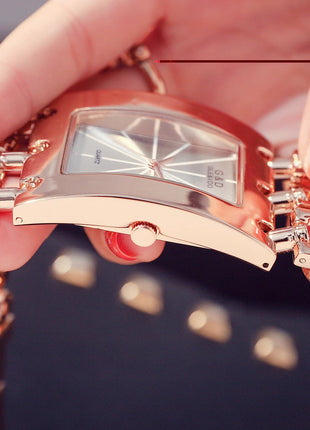Orologio da donna di marca di lusso Abito con strass Orologi da polso da donna Eleganti orologi femminili in oro per le donne Montre Femme 2025 platinumshop