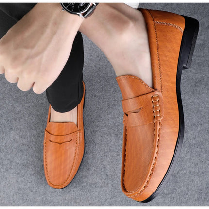 Designer Uomo Scarpe Casual Moda Uomo Scarpe Mocassini da uomo in vera pelle Mocassini Slip on Appartamenti da uomo Scarpe da guida maschili 2022