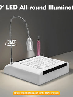4-in-1 Electric Nail Polisher, 100-240V Professional Nail Drill Machine, Nail Art Tool for Nail Technicians, Beginners & Nail Enthusiasts