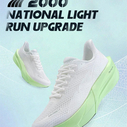IRUNSVAN Surface 2000 Nylon Running Shoes for men Professional High Springback Training Women Outdoor Fitness Sport Shoes  ﻿ PlatiNum