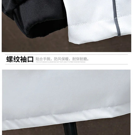 Men's Sets Sportswear Suit Hooded Colorblock Casual patchwork Hooded Jacket + Pants Suit Men's 2-piece Jogger Sweatshirt