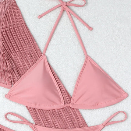 2026 Bikini sexy Costumi da bagno femminili Costumi da bagno a tre pezzi da donna Costumi da bagno da spiaggia Costumi da bagno Bikini brasiliano Set Bagnante da piscina platinumshop