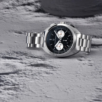 Orologio da Uomo PAGANI DESIGN, Quadrante Blu Retrò, Cronografo al Quarzo, Movimento Giapponese VK63, Vetro Zaffiro, Nuovo Modello 2026 Impermeabile