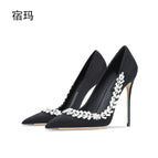 Black 6cm / 34 / China Mainland