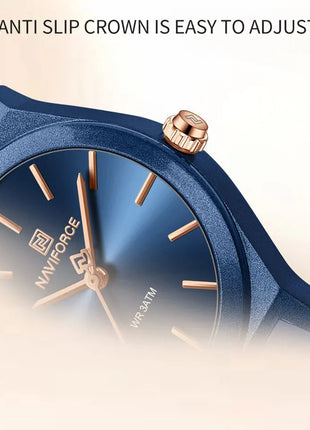NAVIFORCE 2025 Orologi moda donna Orologio al quarzo Sport Cinturino in silicone Orologi da polso da donna Orologio semplice Regalo relogios feminino platinumshop