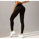 Leggings Sportivi Senza Cuciture per Donna, Modellanti e a Vita Alta, Push-Up per Yoga e Palestra
