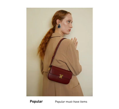 LA FESTIN Original Brand New Shoulder Crossbody Bag Handbag Women Leather Bag Small Square Bag Ladies Designer Fashion Bags