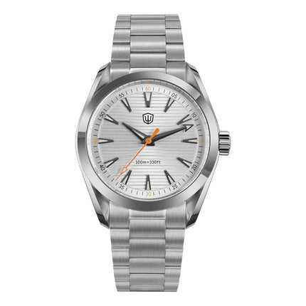 Watchdives WD0006 V2 Watch VH31 Sweep Second Quartz Movement Sapphire Luminous Stainless Steel Watches Waterproof 38mm Watch