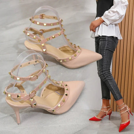 Scarpe donna 2022 estate donna tacchi alti scarpe di san valentino décolleté a punta femminile per scarpe da donna Zapatos Chaussure Femme platinumshop