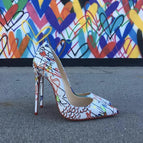 Graffiti White 12cm
