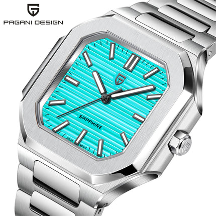 PDYS019 PAGANI DESIGN Orologi da polso al quarzo da uomo TMI VH31 37MM 10Bar Impermeabile 316L Acciaio inossidabile di lusso Zaffiro