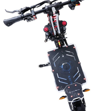Halo Knight T107Max Scooter elettrico per adulti 14 pollici Off road Pneumatici E-Scooter per uomo 4000W 72V 50 AH Pieghevole City EScooter