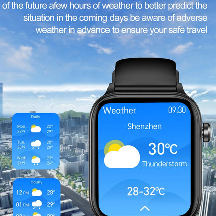 Nuovo 2025 Smartwatch per XIAOM1 con ECG+PPG, Monitoraggio Grasso Sanguigno e Acido Urico, Frequenza Cardiaca, Pressione Sanguigna, Chiamate Bluetooth per Uomini e Donne platinumshop