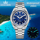 AddiesKin Men Automatic Mechanical Watch Miyota 9015 Sapphire Crystal 200M Waterproof Stainless Steel Luxury Diver Watch K006