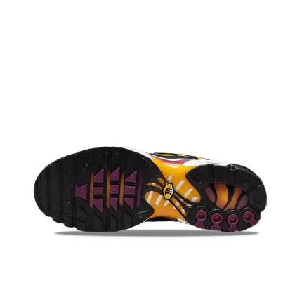 Nike Air Max Plus Men Black Purple Mesh Breathable Shock-absorbing Training Sports Shoes DX2663-001