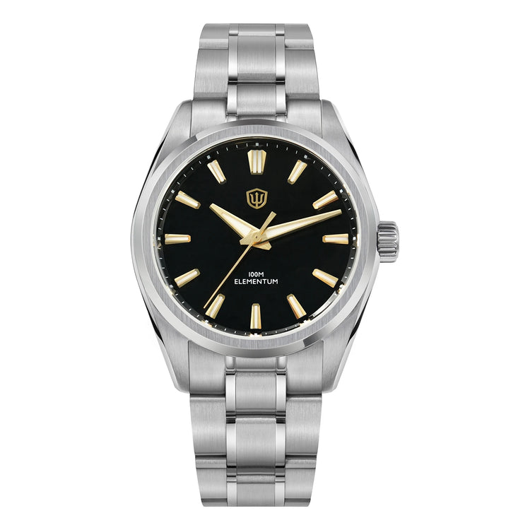 Watchdives WD0003C 38mm Watch VH31 Sweep Seconds Quartz Movement Stainless Steel Watch Elementum Original Design Men Wristwatch