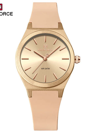 NAVIFORCE 2025 Orologi moda donna Orologio al quarzo Sport Cinturino in silicone Orologi da polso da donna Orologio semplice Regalo relogios feminino platinumshop