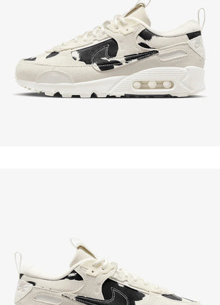Nike Official Genuine Air Max 90 Men's and Women's Air Cushion Running Shoes FN7170-133 PlatiNum