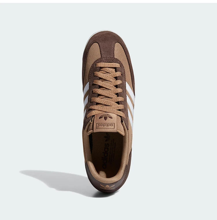 Adidas Scarpe sportive antiscivolo classiche con suola sottile unisex autentiche ufficiali a tre strisce IH1323