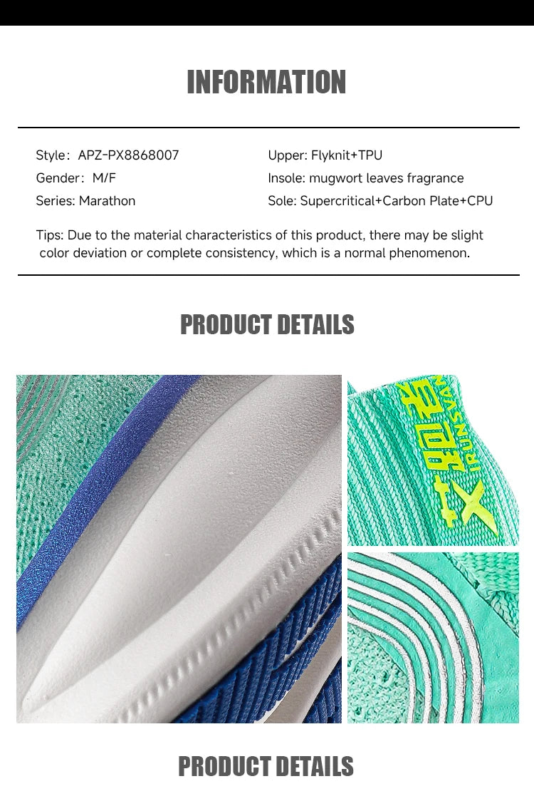 IRUNSVAN Men's Carbon Plate Sneakers Professional Marathon Racing Running Shoes High Quality  Shoes Comfortable Sports Shoe PlatiNum