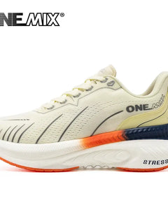 ONEMIX Nuove scarpe da corsa ammortizzanti per uomo Runner pesanti adatti Stringate Sport Donna Scarpe da ginnastica da uomo atletiche all'aperto antiscivolo
