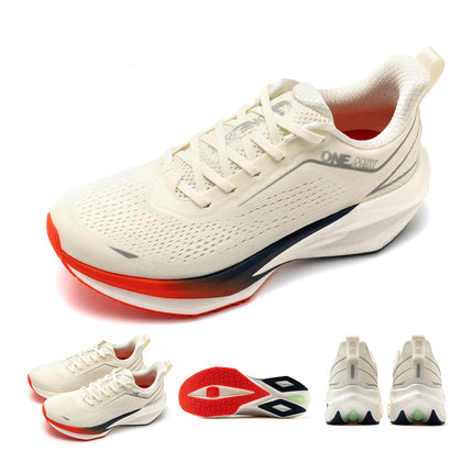 ONEMIX Scarpe da corsa da jogging per uomo Scarpe da ginnastica da esterno super leggere Scarpe da passeggio antiscivolo con ascensore Donna PlatiNum