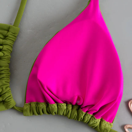 Women's Sexy Micro Bikini 2026, Push-Up Swimsuit, Printed Bikini Set, Thong, Female Beachwear