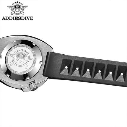 ADDIESDIVE Luxury Men's Automatic Watch Ceramic Bezel Sapphire Glass 200m Waterproof Ultra Bright Blue Luminous Diving Watch