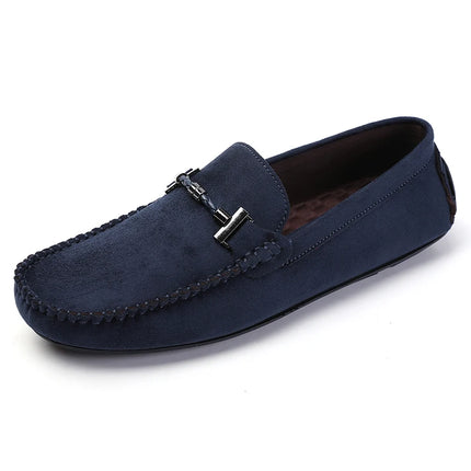 Migliori Mocassini Slip-on da Uomo, Morbidi Mocassini da Guida, Scarpe Basse di Alta Qualità, Scarpe da Passeggio Maschili, Mocassini Casual in Pelle Scamosciata, Scarpe Estive da Uomo