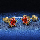 LZ Gold - Red / 0.3ct (4mm) x 2pcs - box