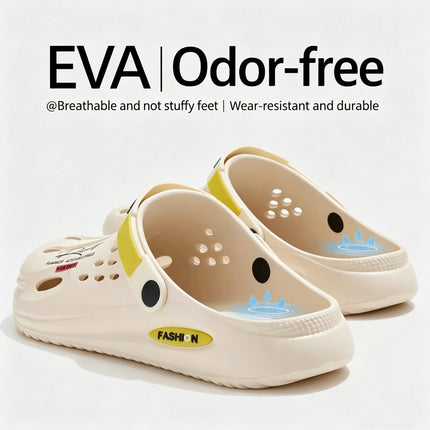 Ciabatte Unisex in EVA Traspiranti Antiscivolo con Suola Spessa, Scarpe Forate ad Asciugatura Rapida, Ciabatte Casual per Uomo e Donna, Ideali per Spiaggia, Giardino e Attività all'Aperto