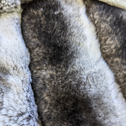Women's Real Natural Rex Rabbit Fur long vest Chinchilla Color Waistcoat Furry Winter Warm Fluffy Vest Korean Length 90cm 240519