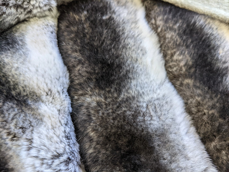 Women's Real Natural Rex Rabbit Fur long vest Chinchilla Color Waistcoat Furry Winter Warm Fluffy Vest Korean Length 90cm 240519