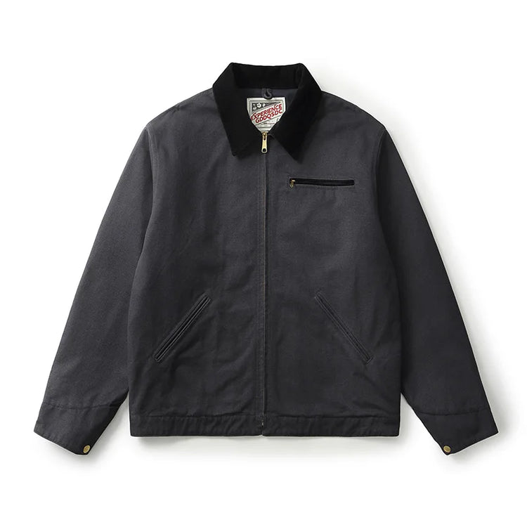 Classic Detroit Jacket J01 American Vintage Workwear Spring/Fall 100% Cotton Canvas Jacket J97 Loose-Fit Lightweight Coat