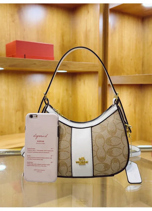 Borsa di lusso da donna 2026 Nuova borsa a tracolla diagonale a spalla singola stampata retrò in PU di alta qualità