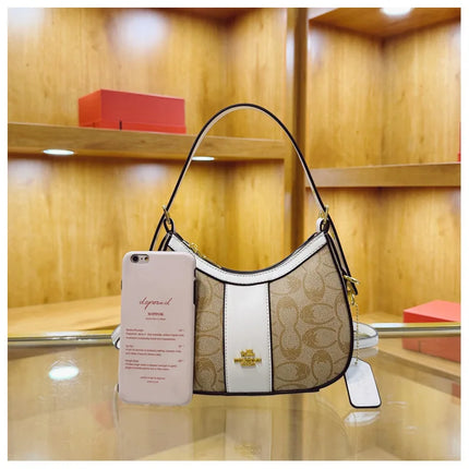 Borsa di lusso da donna 2026 Nuova borsa a tracolla diagonale a spalla singola stampata retrò in PU di alta qualità