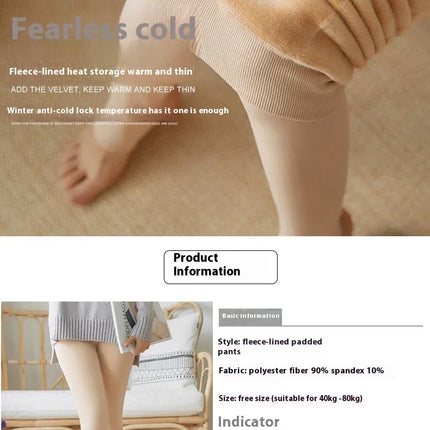Collant in pile da donna Collant invernali caldi neri sexy Calze a vita alta Collant in velluto spesso sottile elastico da donna