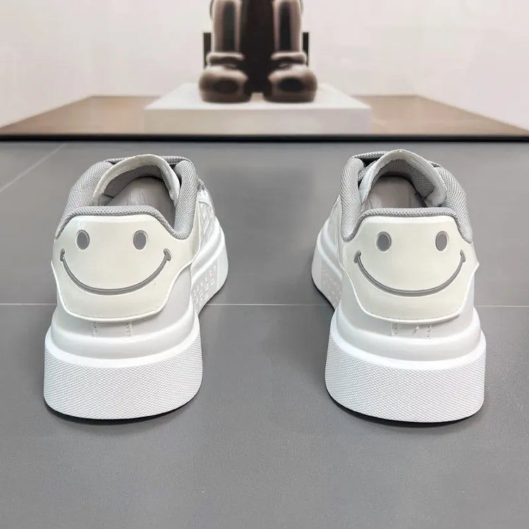 2025 New Men's Breathable Sneakers Fashion Trend Versatile Casual Shoes Thick soled Height Increasing Sports Running Shoes