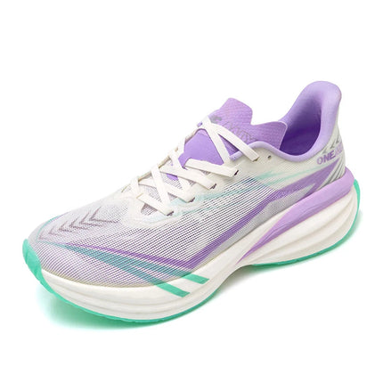 ONEMIX YUE SHUANG Scarpe da corsa estive da uomo Design leggero Asciugatura rapida Maratona Supporto per l'assorbimento degli urti Sneakers da uomo PlatiNum