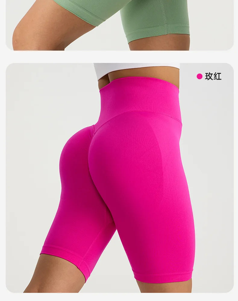 Yoga Shorts For Women 2026 Summer Fitness Women's Sports Cycling Running Shorts Leggings Sportswear Woman Gym Yoga Clothes