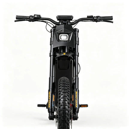 Bicicletta Elettrica da Montagna RICH BIT V9 Ultra, 48V 1500W (Picco 2500W), Batteria al Litio 20Ah, E-Bike ad Alta Velocità 60KM/H, Freno a Disco Idraulico, Bicicletta Fuoristrada a Lunga Autonomia