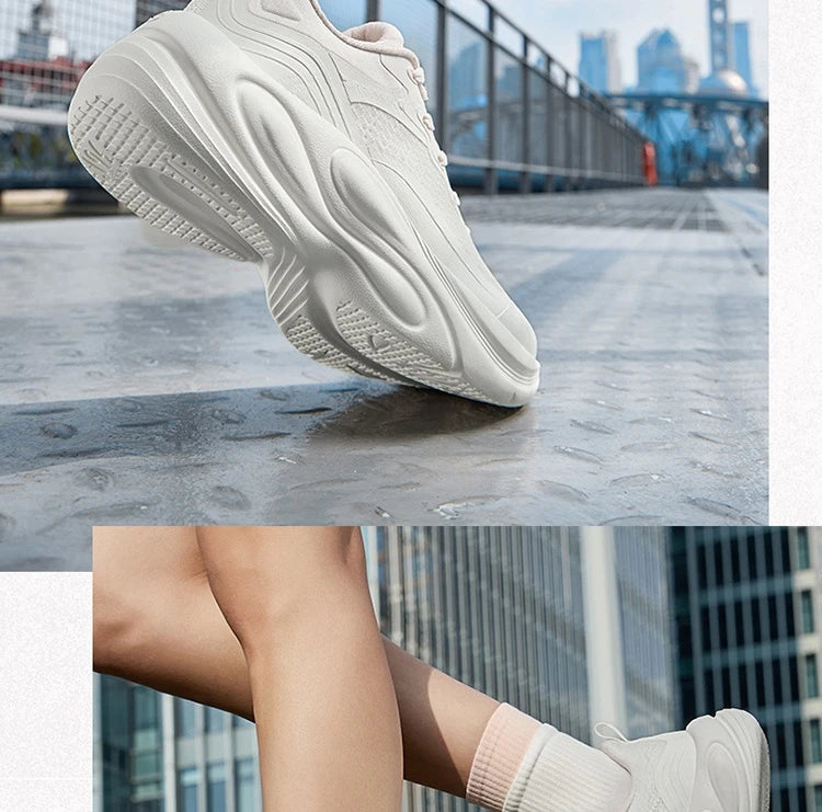 361 Degrees Women Enchanted 2.0 Running Shoes Lightweight Versatile Soft Cushioning Durable Versatile Female Sneakers 682512235 PlatiNum