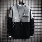 Fashion Sweater For Men Pullovers Men's Clothing Knit Men's Sweat-shirt Autumn Casual Hombre Warm Solid Spring Male Streetwear
