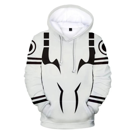 Anime Satoru Gojo 3D Digital Printing Men/Women Autumn Japanese Anime Hoodies Sweatshirt Harajuku Jacket Coat Cosplay Costume