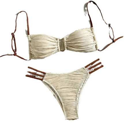 Costumi da bagno sexy da donna, bikini push-up, abbigliamento da spiaggia femminile, set bikini brasiliano PlatiNum
