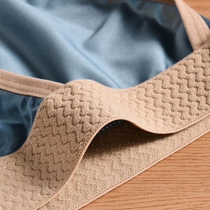 3 pezzi LORIEN CREST Slip bikini triangolari da uomo in raso di seta di lusso, traspiranti, ultra morbidi, comodi, sexy, intimo maschile