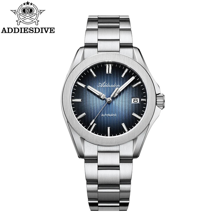ADDIESDIVE Luxury Men's Automatic Watch Sapphire Glass Japan 8215 Mechanical Watch BGW9 Super Luminous Men Analog Watches AD2533
