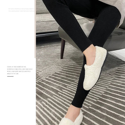 Autumn Winter Women Wool Thickening Leggings High Waist Ribbed Vertical Stripe Casual Knitted Leggings Warm Wear out Pantyhose PlatiNum